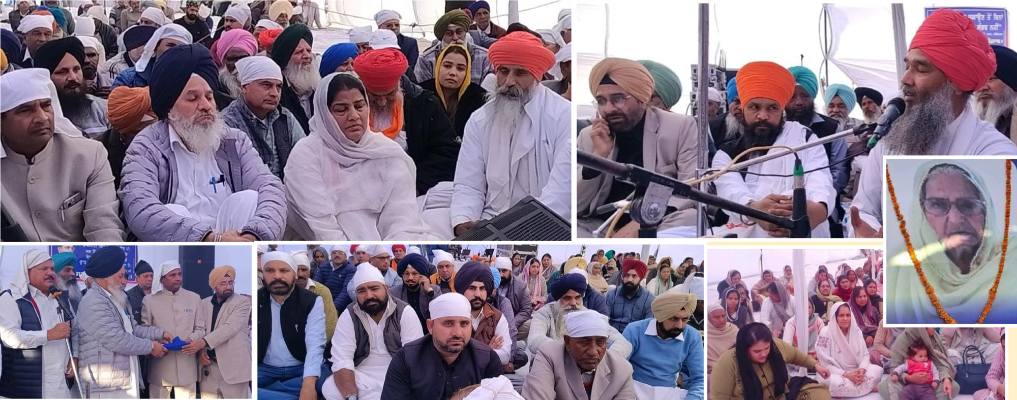  धार्मिक, सामाजिक और राजनीतिक व्यक्तित्वों ने माता अमर कौर को श्रद्धांजलि अर्पित की